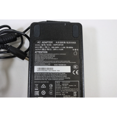 Refurbished - BenQ Monitor Power Adapter – ADPC20120 120W Charger