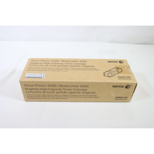 Refurbished - Xerox Magenta High-Capacity Toner Cartridge (106R01595) – For Phaser 6500 / WorkCentre 6505