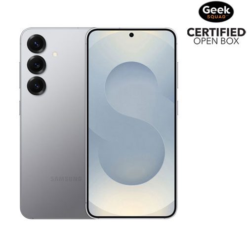 Boîte ouverte - Galaxy S25 de 128 Go de Samsung - Ombre argent - Déverrouillé