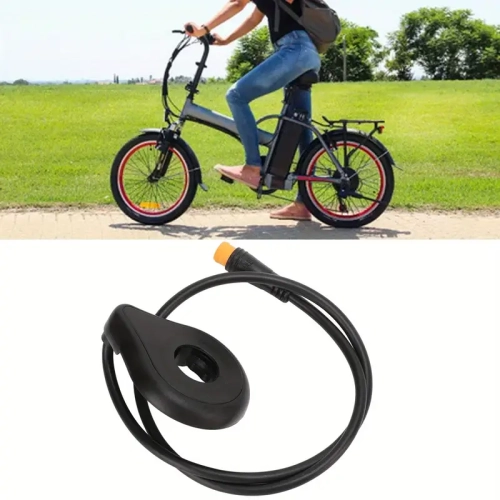 Montre intelligente de 1,58 po avec appels sans fil, moniteur d'activité, support pour guidon pour vélo et capteur de pédale pour vélo électrique