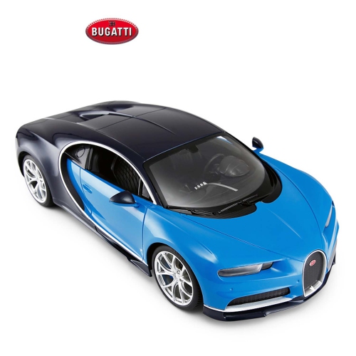 RASTAR  1:14 Scale Rc Car - Bugatti Chiron Blue, Remote Control Toy Car, Car Collection for Kids And Adults