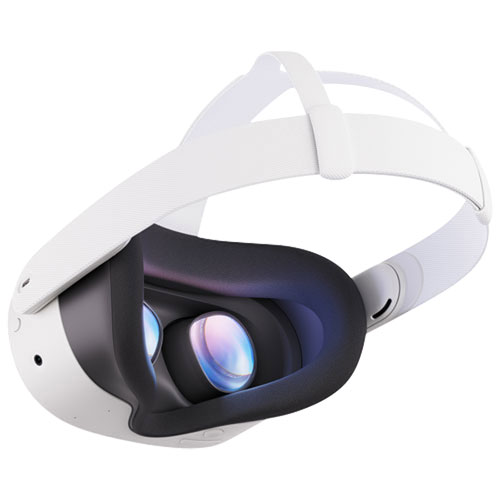 Casque de réalité virtuelle de 128 Go Meta Quest 3S avec période d'essai de 3 mois de Meta Horizon+