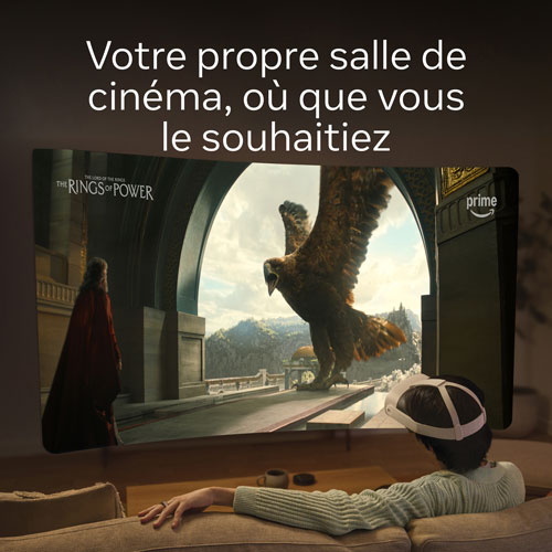 Casque de réalité virtuelle de 128 Go Meta Quest 3S avec période d'essai de 3 mois de Meta Horizon+