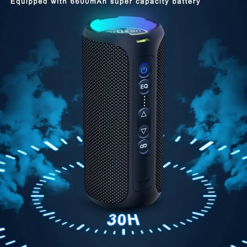 Wireless Earbuds V5.3, 20000mAh Battery Pack for Heated Vest, & 40W Waterproof Stereo Speaker – Ideal for Sports & Outdoors