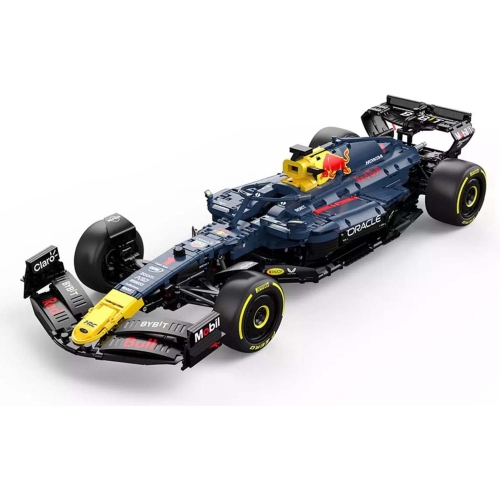 Rastar – Ensemble de voiture de construction télécommandée Oracle Red Bull Racing 19 à échelle 1:8 – 2464 pièces, voiture de sport de collection