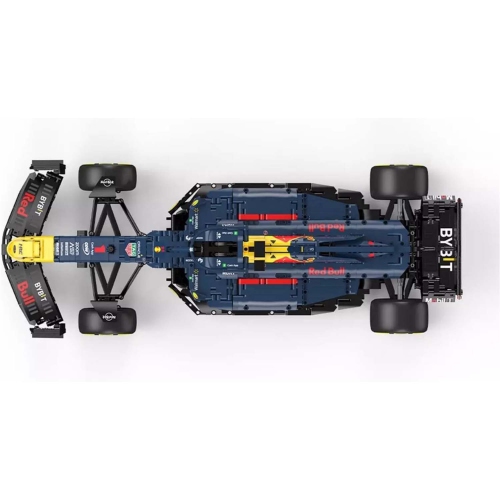 Rastar – Ensemble de voiture de construction télécommandée Oracle Red Bull Racing 19 à échelle 1:8 – 2464 pièces, voiture de sport de collection
