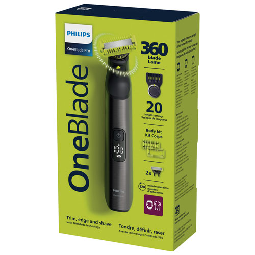 Philips OneBlade Pro 360 Face/Body Trimmer (QP6552/15)