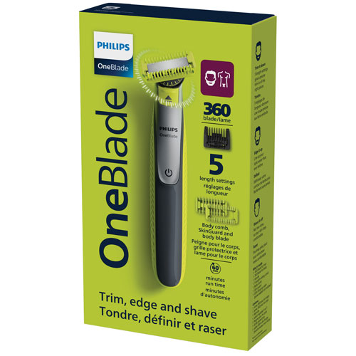 Tondeuse OneBlade 360 Visage + Corps de Philips