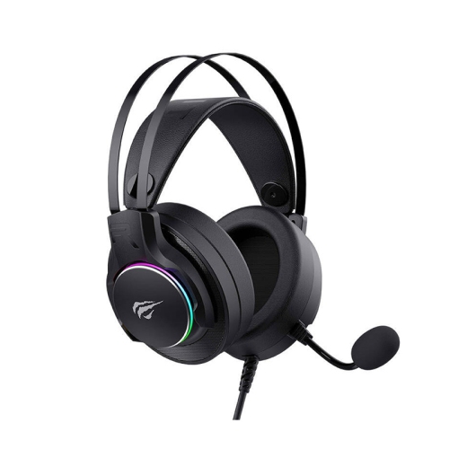Havit H2007U Wired USB 7.1 RGB Gaming headset with Microphone_Black