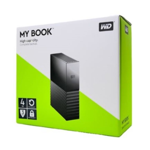 Disque dur externe de bureau USB 3.0 de 3,5&nbsp;po My Book 4&nbsp;To de WD, remis à neuf, WDBBGB0040HBK-SESN