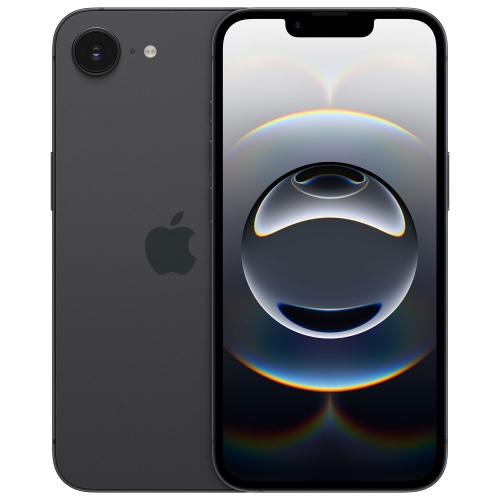 Image 1 de 10.. Remis à neuf -&nbsp;iPhone 16e 128&nbsp;Go d'Apple - Noir - Déverrouillé