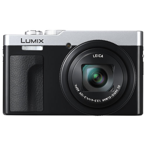 Appareil photo numérique Wi-Fi vidéo 4K à zoom optique 30x de 20,3 Mpx LUMIX ZS99S de Panasonic - Argenté