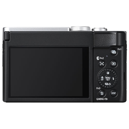 Appareil photo numérique Wi-Fi vidéo 4K à zoom optique 30x de 20,3 Mpx LUMIX ZS99S de Panasonic - Argenté