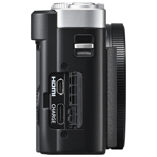 Appareil photo numérique Wi-Fi vidéo 4K à zoom optique 30x de 20,3 Mpx LUMIX ZS99S de Panasonic - Argenté