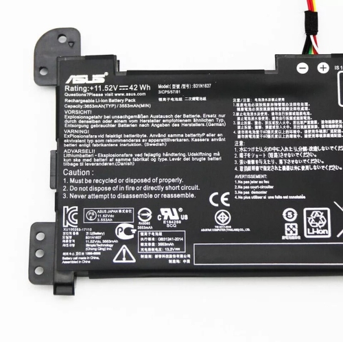 Genuine Battery for ASUS VivoBook S510 S510U S510UA S510UF S510UQ S510UR Series
