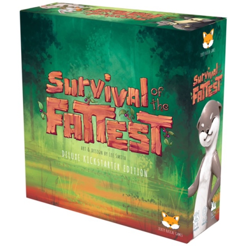 Dirty Rascal Games Survival of the Fattest "Deluxe Kickstarter Edition" 1-4 players, ages 10+, 60 minutes