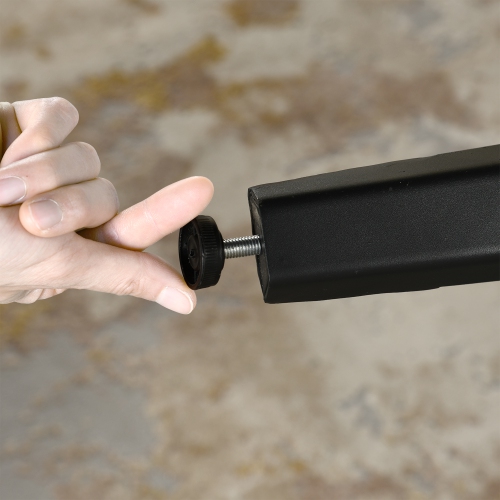 Homy Casa Dining Table Set with Marble Top - 5 Dining Table for 4 Person Kitchen Dining Room,White