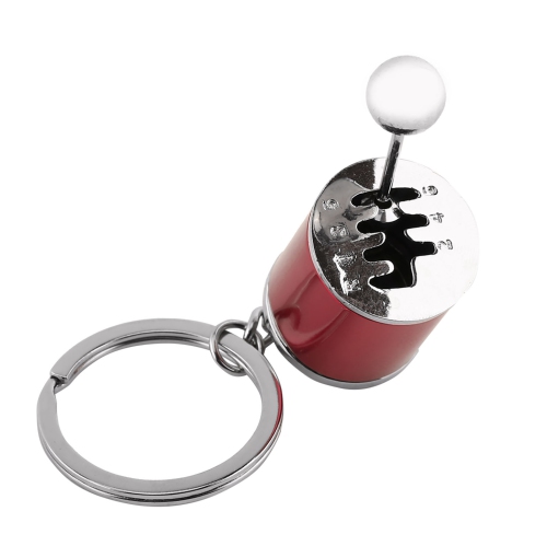 Image 1 of 9.. Auto Gear Shifter Model Keychain Keyring Car Shift Shaped Metal Alloy Key Rings(Red)
