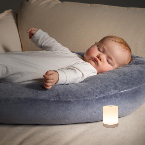 Touch Night Light for Baby Nursery,Dimmable Portable Rechargeable Battery Operated Night Light, Wireless Bedside Mini Lamp for Bedroom, Bathroom