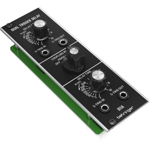 Module de délai à deux déclencheurs analogiques légendaires 911&nbsp;A de Behringer pour Eurorack