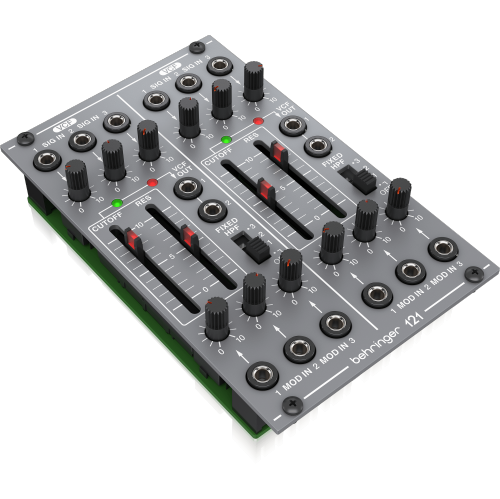Behringer 121 DUAL VCF Legendary Analog Dual VCF Module for Eurorack