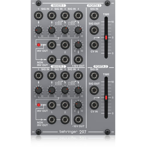 Image 1 de 3.. BEhringer 297 DUAL PORTAMENTO/CV UTILITAIRES Légendaire Analog Portamento Controller et CV Utilities pour Eurorack