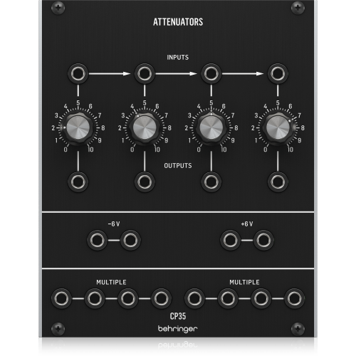Atténuateur analogique légendaire ATTENUATORS CP35 de Behringer et module multiple pour Eurorack