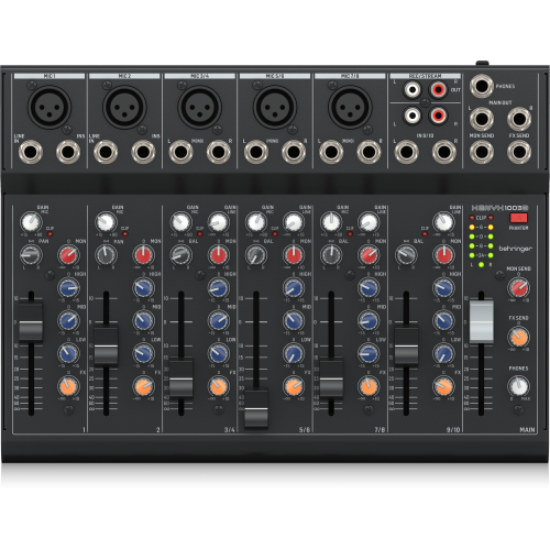 Behringer XENYX 1003B Premium Analog 10-Input Mixer