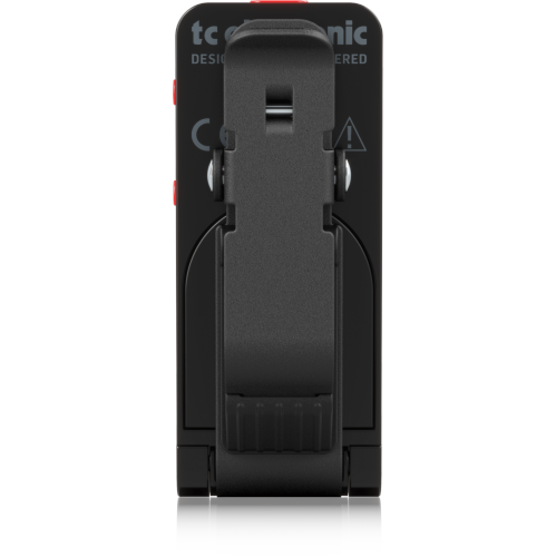 Accordeur électronique à pince Unitune Noir de TC Electronic