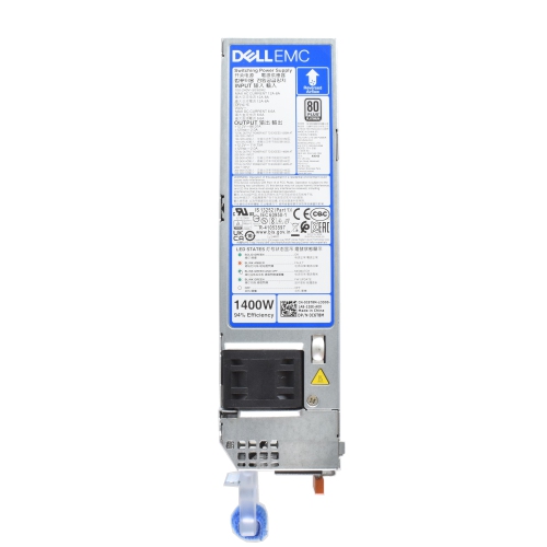 RefurbishedDell PowerEdge 1400W 80 Plus Platinum Reverse Airflow Power Supply - C6T8M