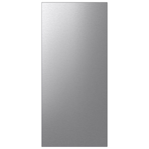 Image 1 de 1.. Panneau remis à neuf de Samsung pour réfrigérateur à 4 portes Flex BESPOKE Panneau supérieur en acier inoxydable RA-F18DUUQL/AA