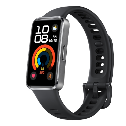 HUAWEI  Band 10 Smartwatch \w Ai-Powered Fitness Monitoring, Pro-Level Sleep Analysis, Emotional Wellbeing, Streamlined Metallic Design, Compatible