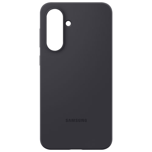 Samsung Silicone Fitted Soft Shell Case for Galaxy A36 - Black