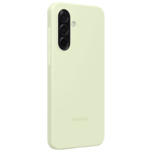 Samsung Silicone Fitted Soft Shell Case for Galaxy A36 - Light Green