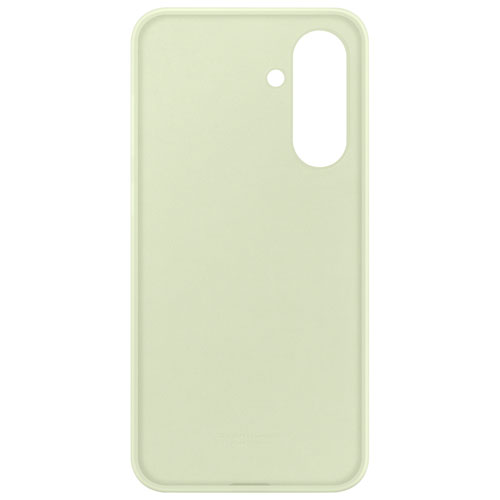 Samsung Silicone Fitted Soft Shell Case for Galaxy A36 - Light Green