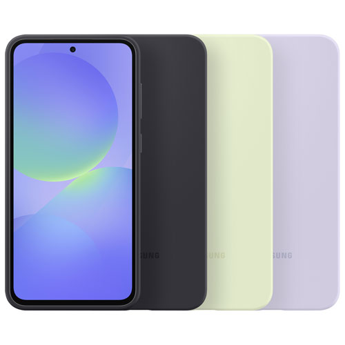 Samsung Silicone Fitted Soft Shell Case for Galaxy A36 - Light Green