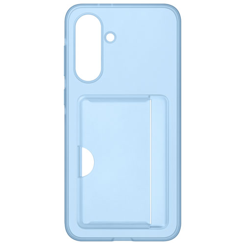 Samsung Card Slot Fitted Hard Shell Case for Galaxy A36 - Blue