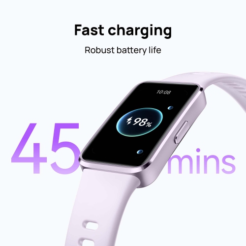 HUAWEI Band 10 Smartwatch with AI-Powered Fitness Monitoring, Pro-Level Sleep Analysis, Emotional Wellbeing, Streamlined Metallic Design, Compatible