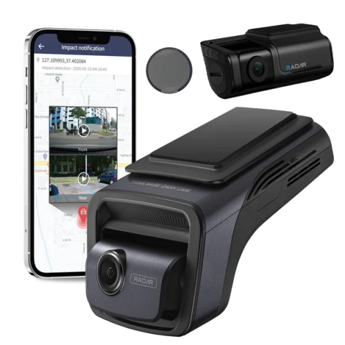 Thinkware U3000 4K UHD Dual-Channel Dash Cam with Sony STARVIS 2.0, 64GB, and OBD by THINKWARE - Refurbished condition - CA$643.99