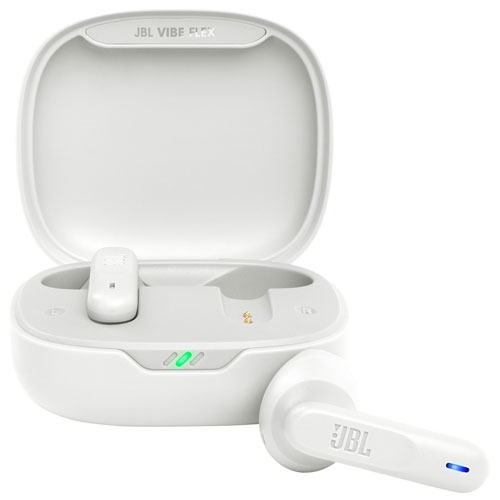 Open Box - JBL Vibe Flex In-Ear True Wireless Earbuds - White