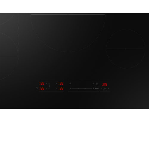 Surface de cuisson à induction de 30 po à 4 éléments de Samsung - Noir