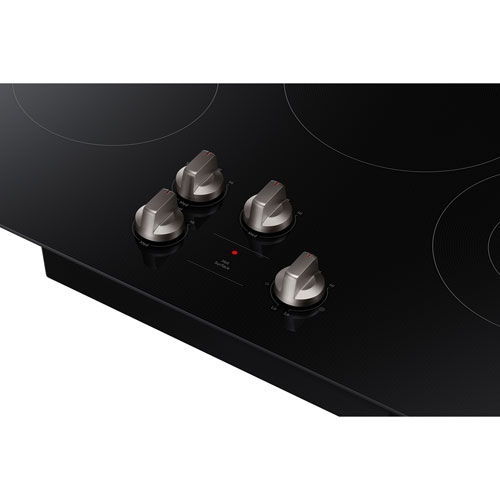 Samsung 30" 4-Element Electric Cooktop (NZ30FG5332RKAA) - Black