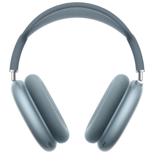 Image 1 de 1.. Boîte ouverte - Casque d'écoute Bluetooth à suppression du bruit AirPods Max d'Apple - Bleu