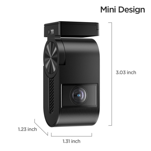 Refurbished - VIOFO VS1 Mini Dash Cam, 1440P Hidden Design Dashcam, Free 32GB SD Card, 5GHz Wi-Fi Voice Control Front Car Dash Camera with GPS, HDR,