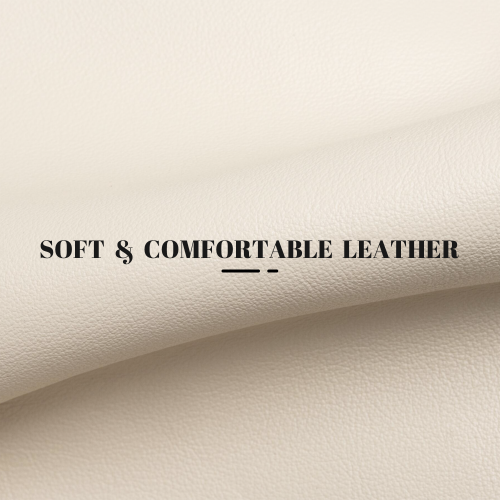 Kinnls Carlo Genuine Leather Power Recliner Chair with Foot Rest 400Lbs, Ventilated Heating Home Office Desk Chairs