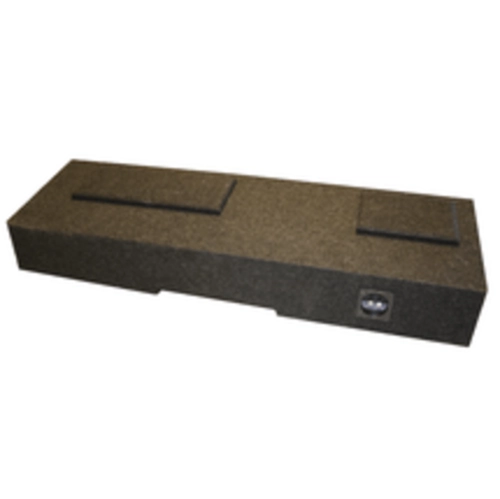 Atrend U-8CPDV Dual Vented 8" Subwoofer Enclosure for 2007 - 2023 GM Crew Cab