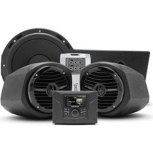 Image 1 of 5.. Rockford Fosgate GNRL-STAGE3 stereo, front speaker & subwoofer kit for select General models