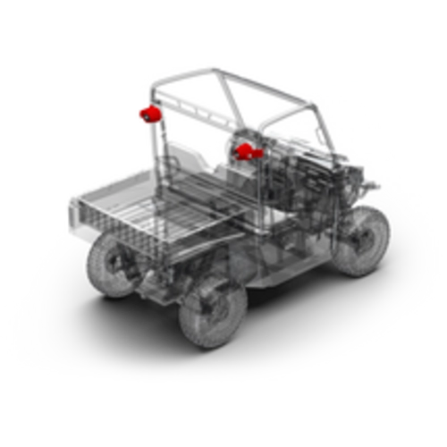 Ensemble de haut-parleurs arrière supplémentaires Fosgate de Rockford pour ensembles RNGR-STAGE2 et RNGR-STAGE3