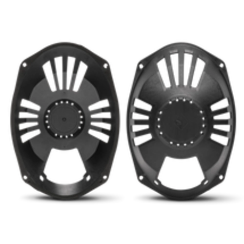 Rockford Fosgate TMS69BL9813 Saddlebag Audio Kit for 1998-2013 Harley-Davidson Models