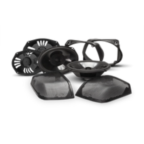 Image 1 of 5.. Rockford Fosgate 6"x9" full-range speaker kit for select 2014-up Harley-Davidson motorcycles